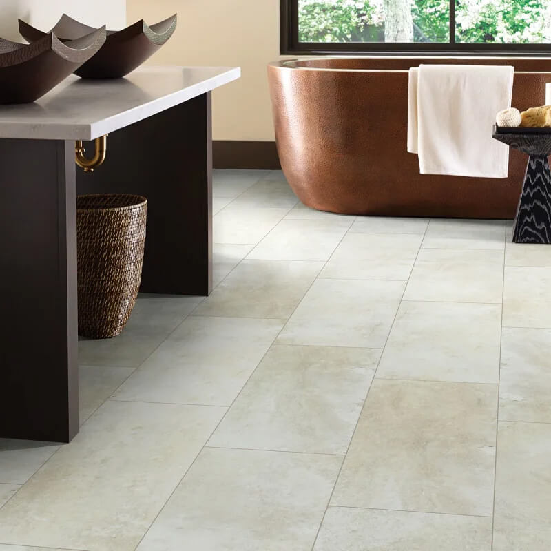 Luxury Vinyl Flooring for Bathrooms | Kay Riley Flooring and Design