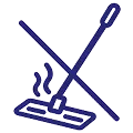 Crossed Cleaning Tools Icon | Kay Riley Carpet & Flooring